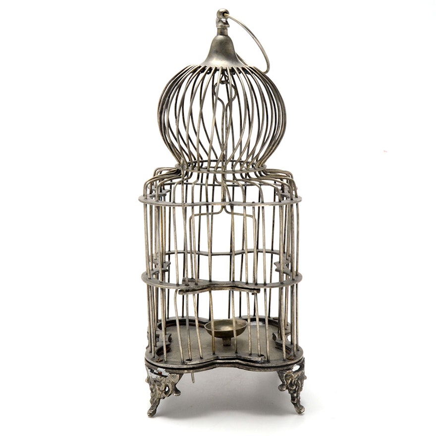 Metal Table Top Bird Cage