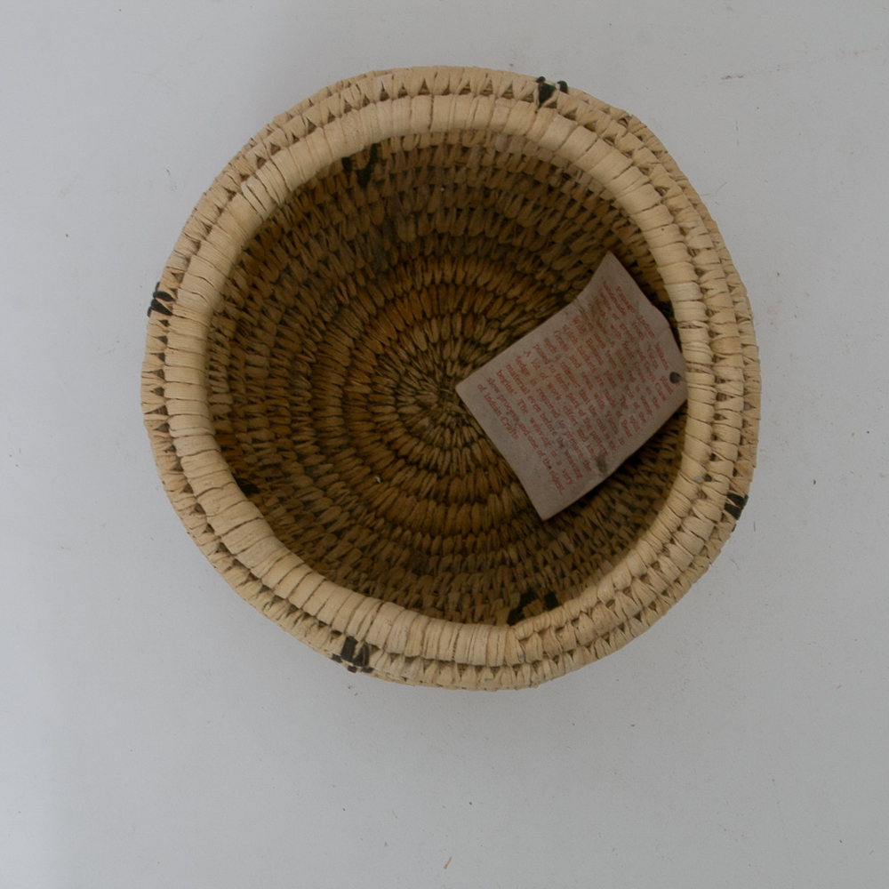 Hand Woven Papago Native American Baskets