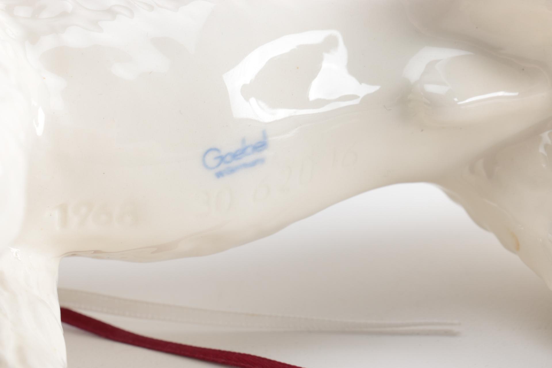 Goebel Poodle Figurine