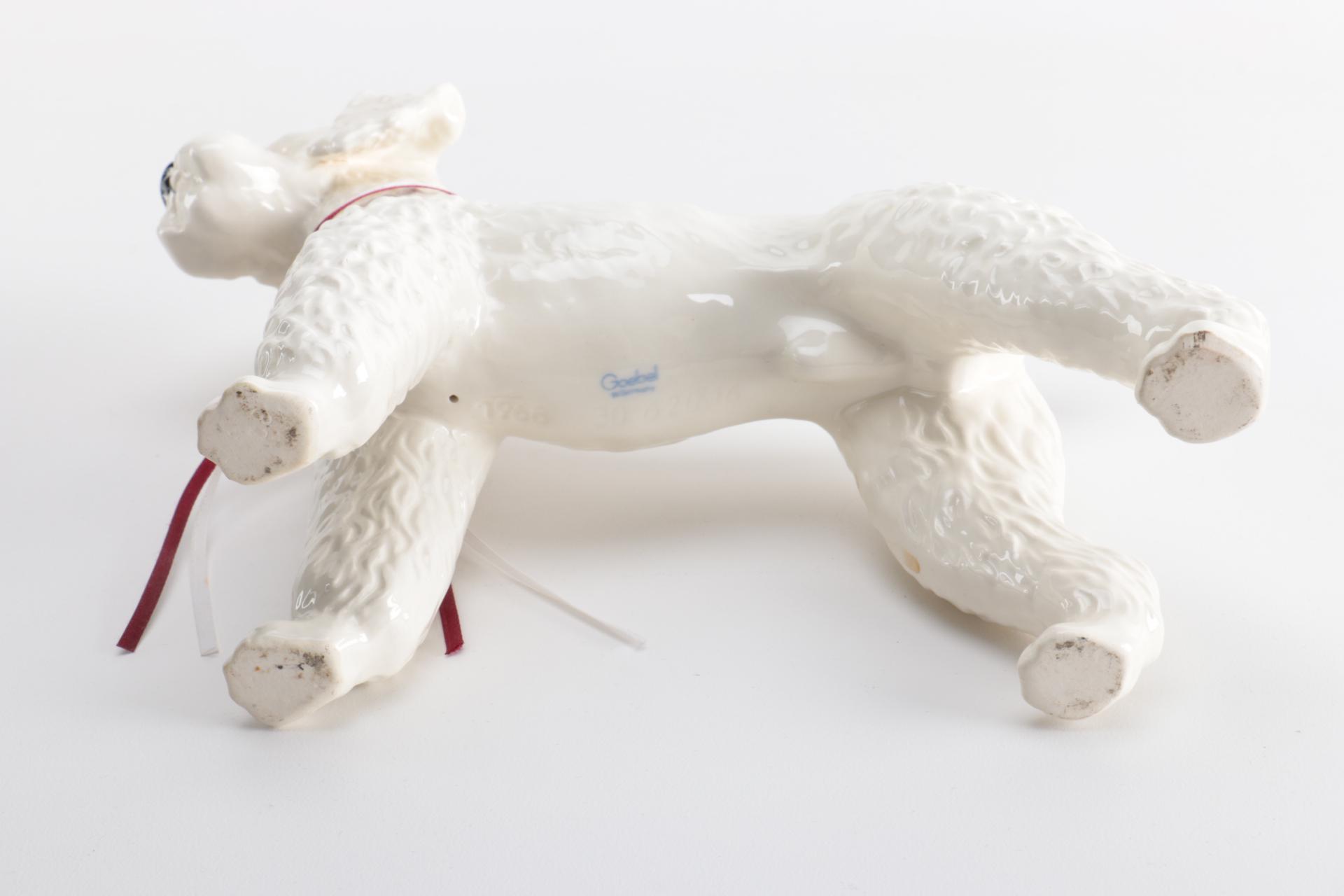 Goebel Poodle Figurine
