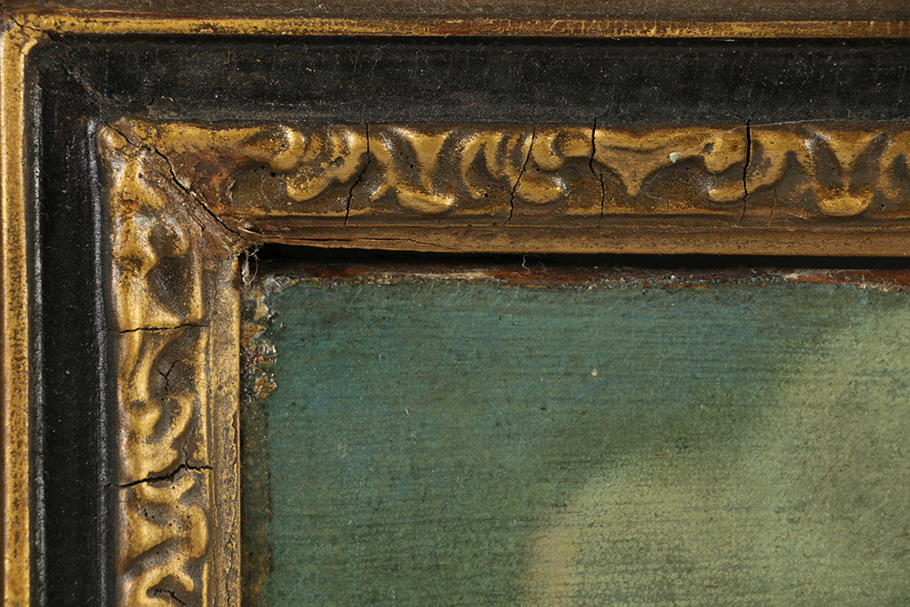 Early 19th Century Oil Painting on Canvas in the manner of Jean-Antoine Watteau