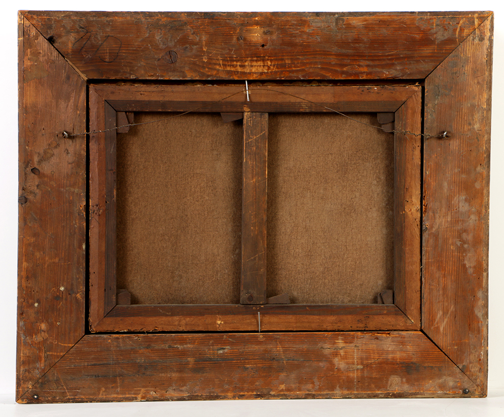 Early 19th Century Oil Painting on Canvas in the manner of Jean-Antoine Watteau