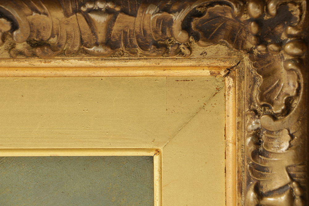 Outstanding G. Sandford Oil Painting on Canvas Tonalist Landscape