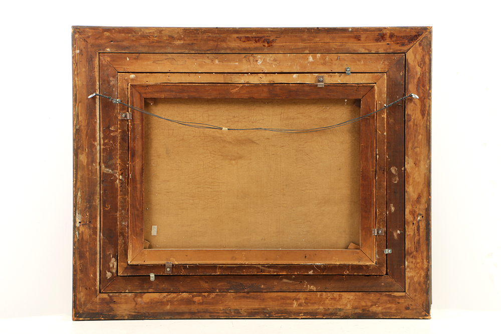 Outstanding G. Sandford Oil Painting on Canvas Tonalist Landscape