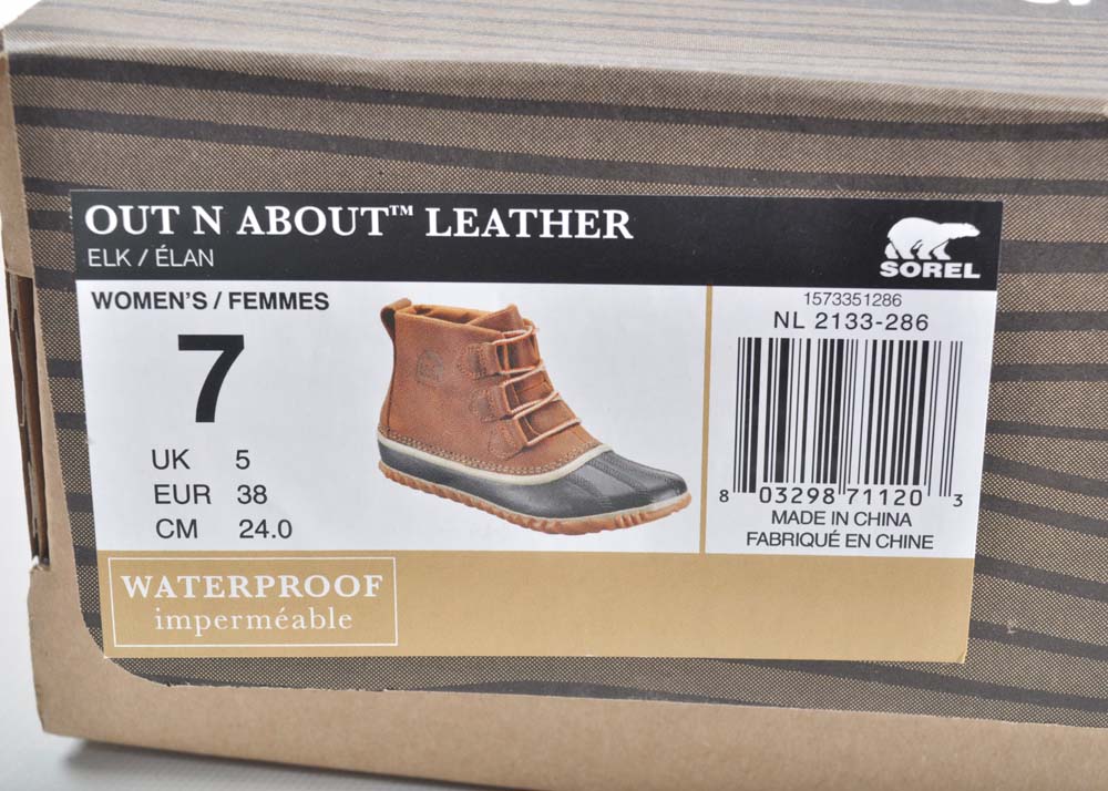 Sorel Waterproof Lace-Up Boots