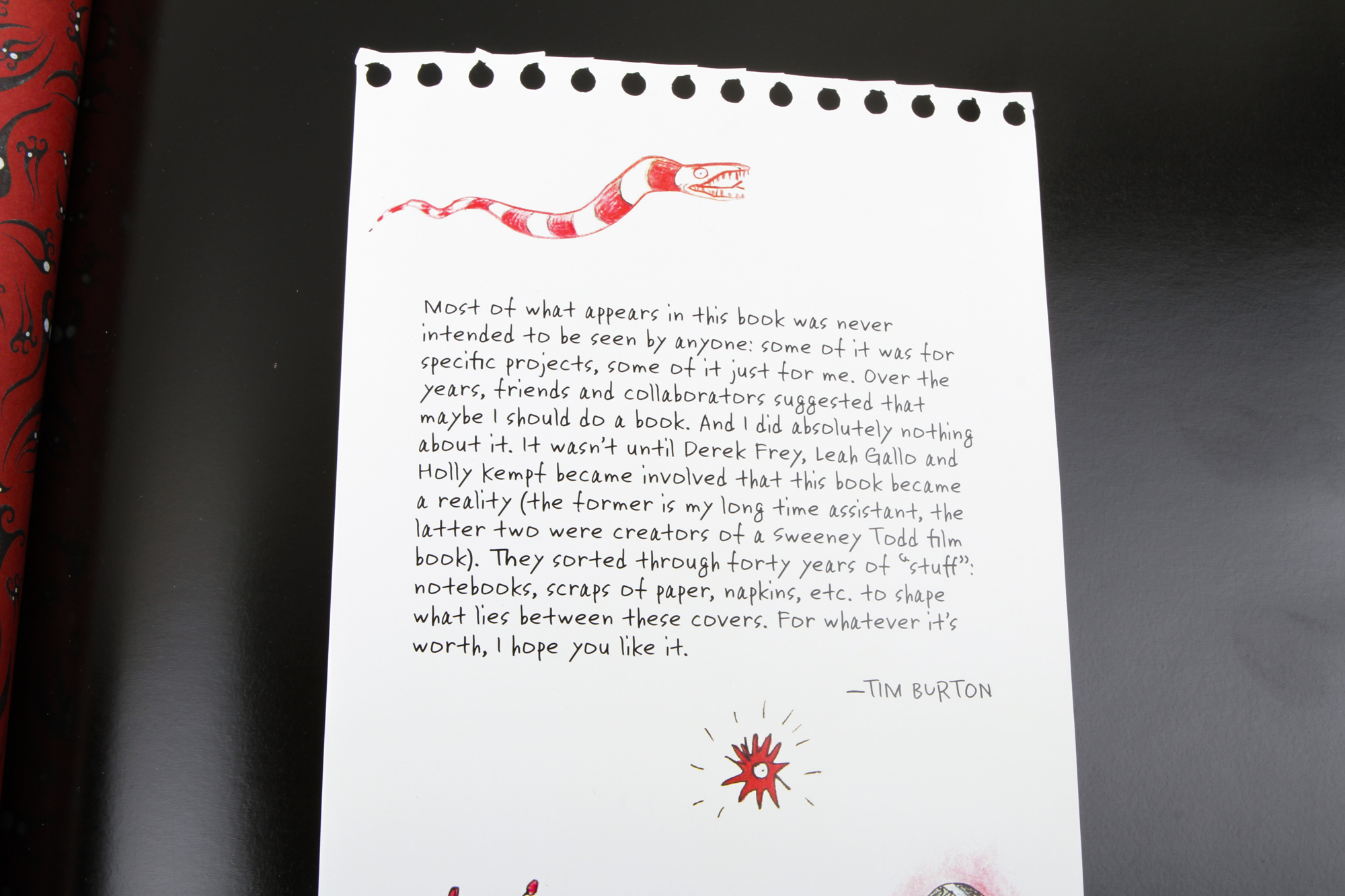 "The Art of Tim Burton" Hardcover