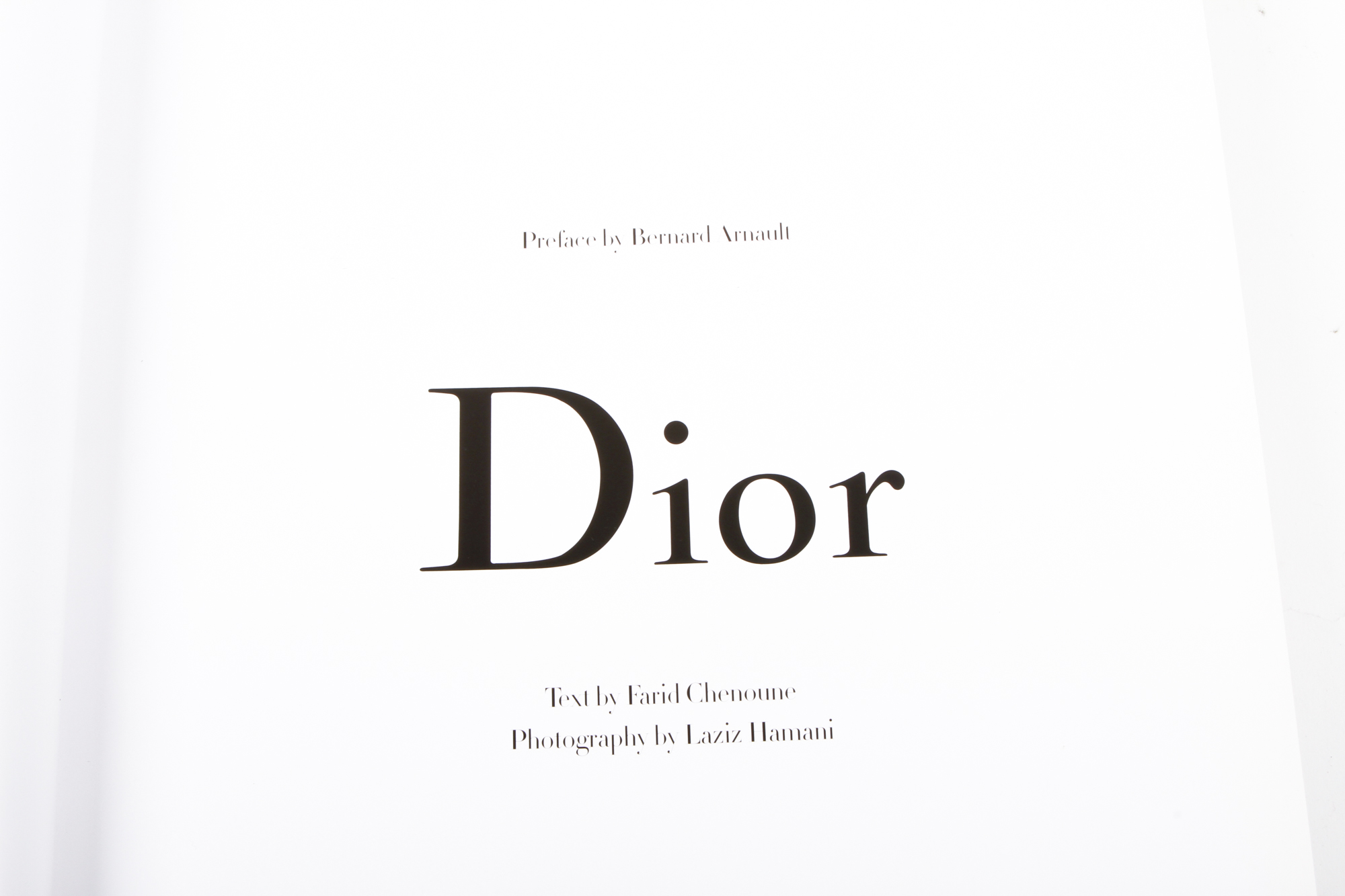 "Dior" by Farid Chenoune