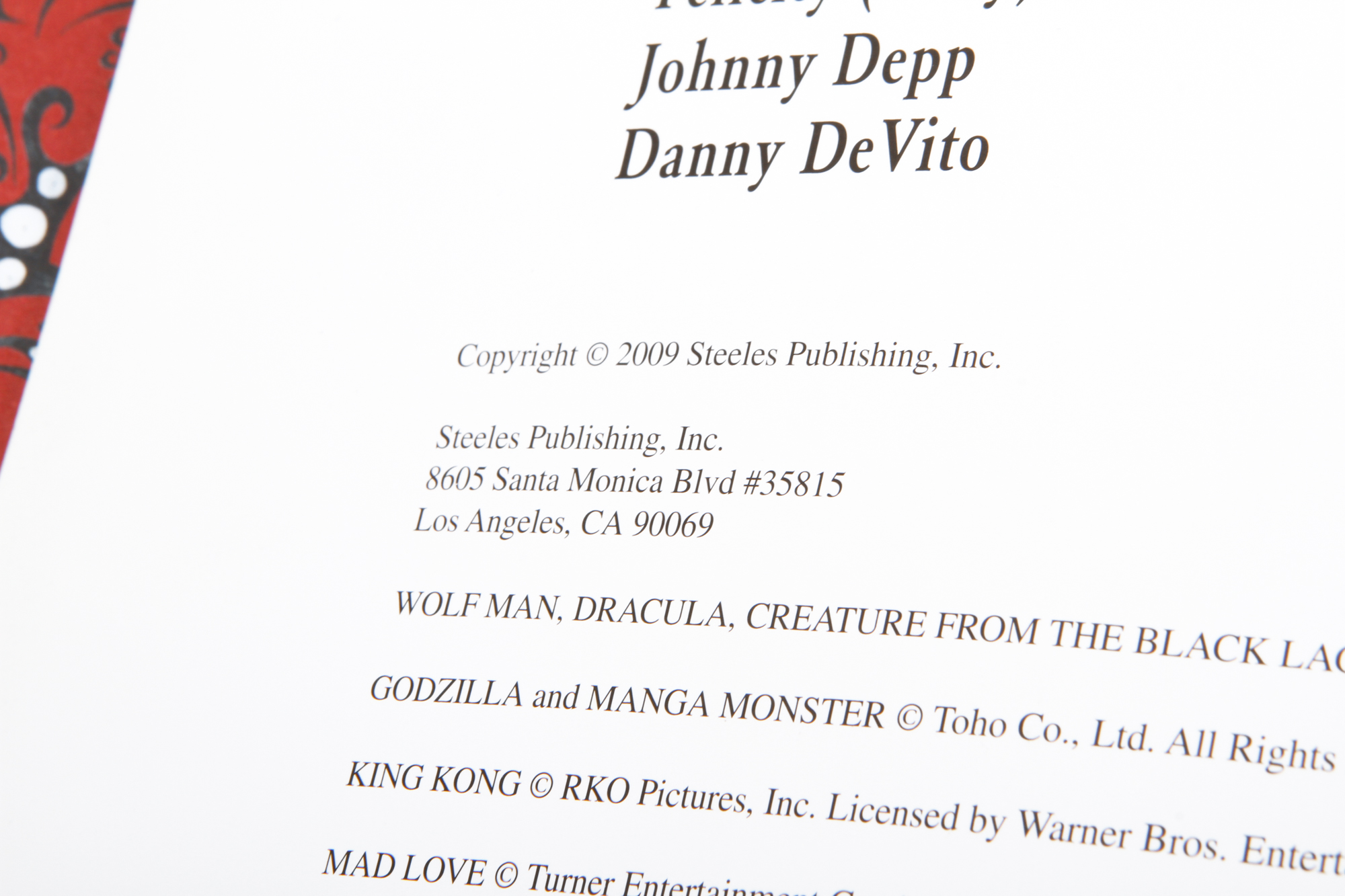 "The Art of Tim Burton" Hardcover