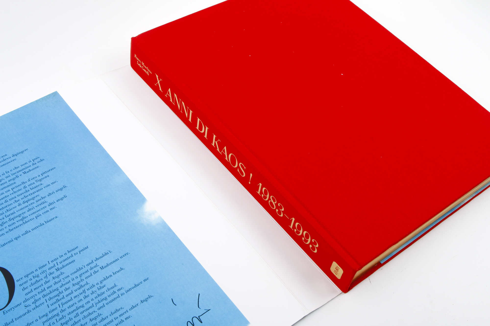 "X Anni Di Kaos! 1983 - 1993 X Years of Kaos!" by Franco Moschino and Lida Castelli