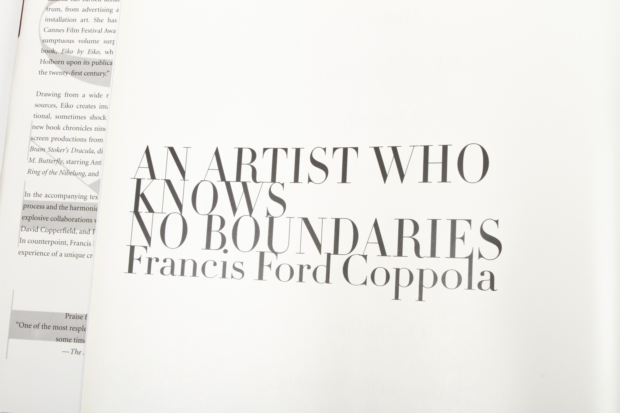 "Eiko On Stage" by Eiko Ishioka