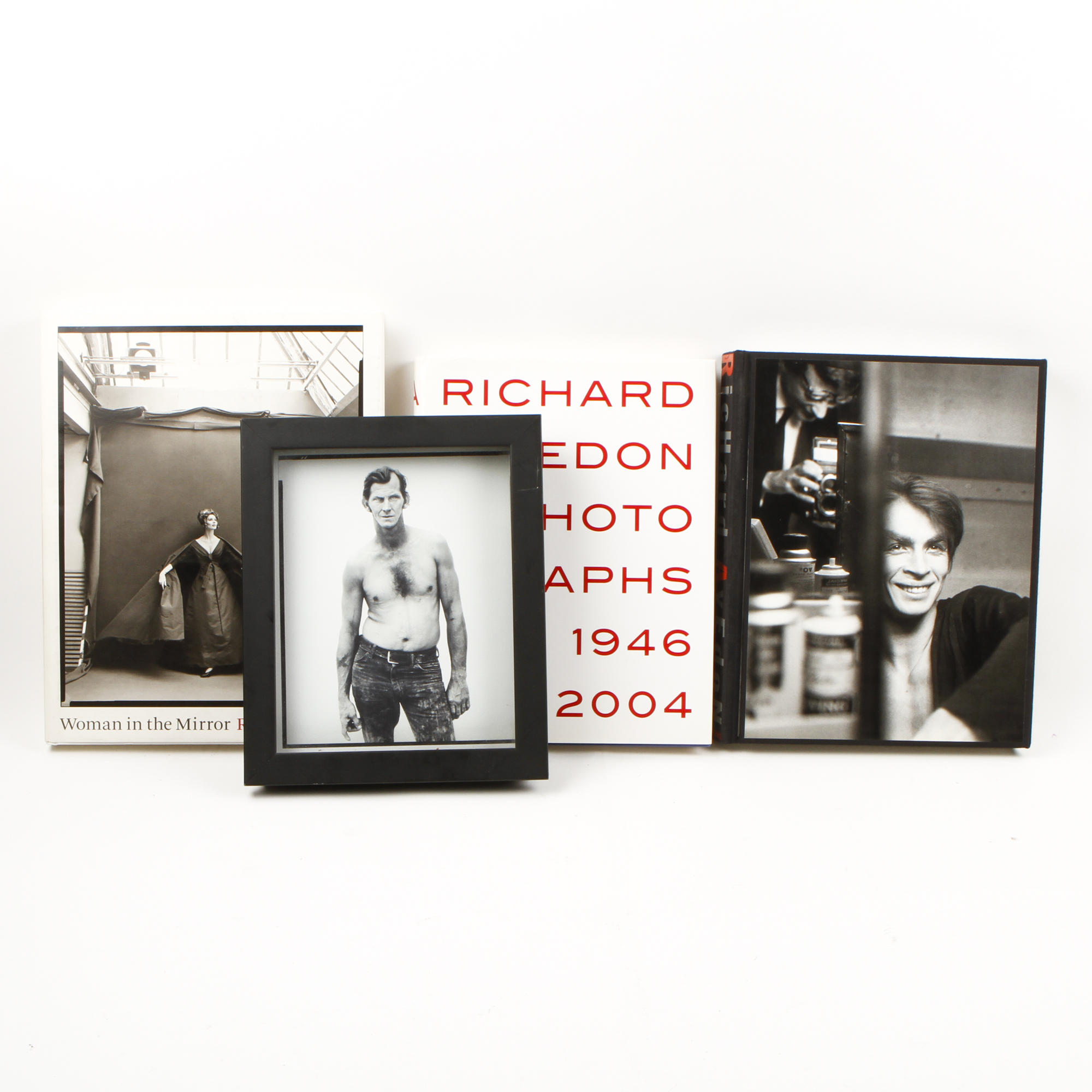 Collection of Richard Avedon Books and a Print by Avedon
