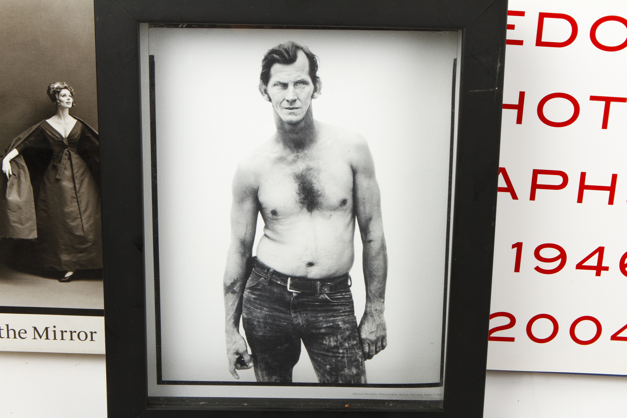 Collection of Richard Avedon Books and a Print by Avedon