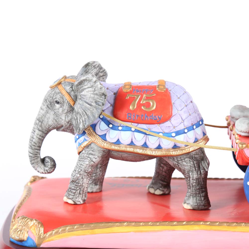 Signed Emmett Kelly Jr. "Birthday Parade" Limited Edition Figurine