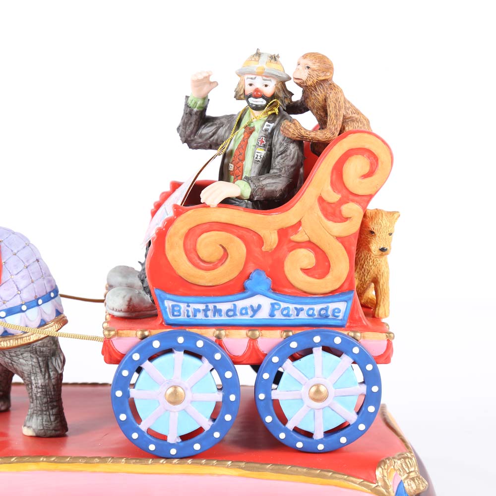 Signed Emmett Kelly Jr. "Birthday Parade" Limited Edition Figurine