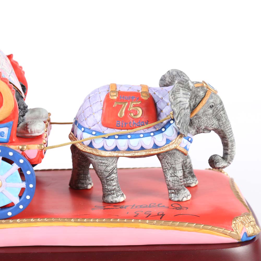 Signed Emmett Kelly Jr. "Birthday Parade" Limited Edition Figurine