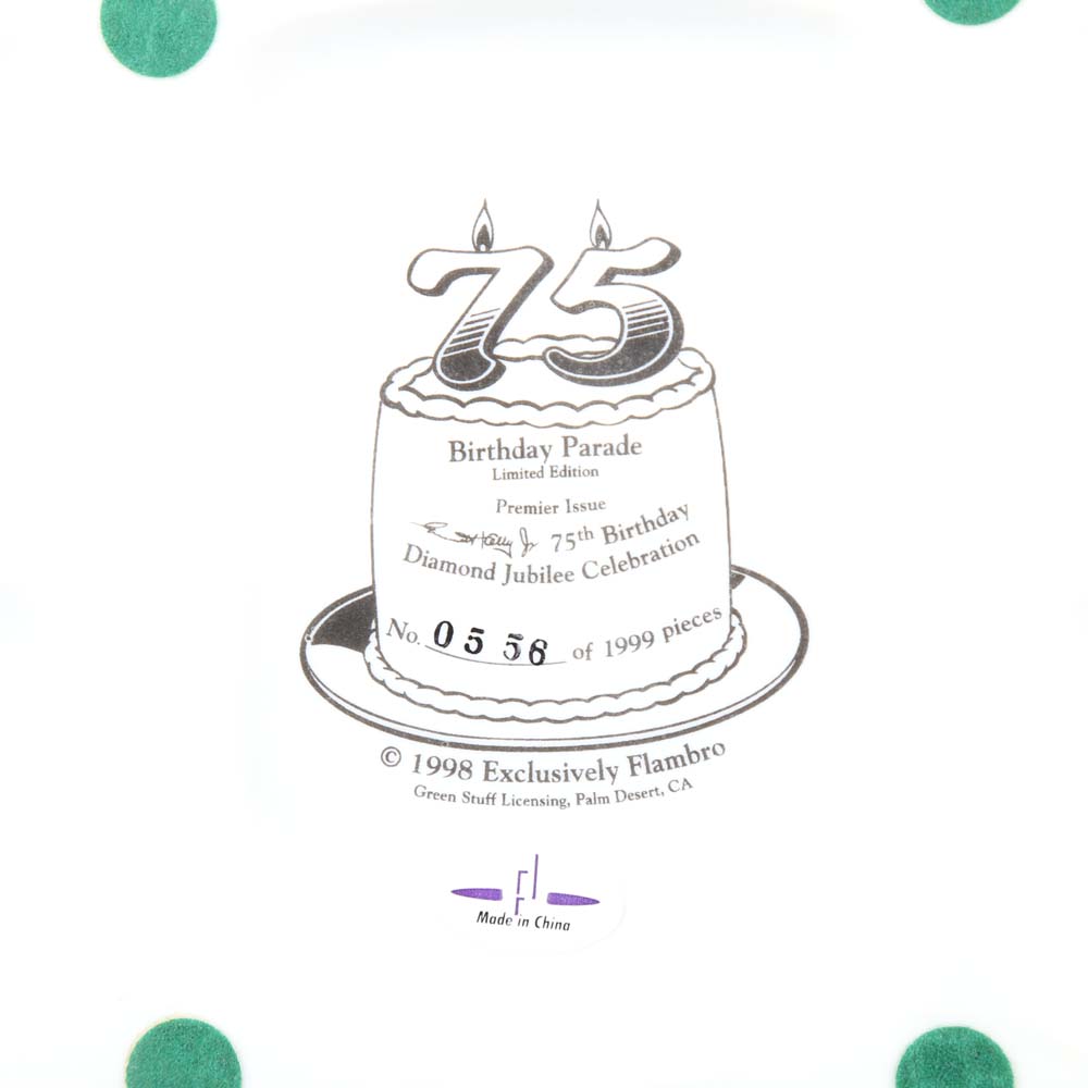 Signed Emmett Kelly Jr. "Birthday Parade" Limited Edition Figurine