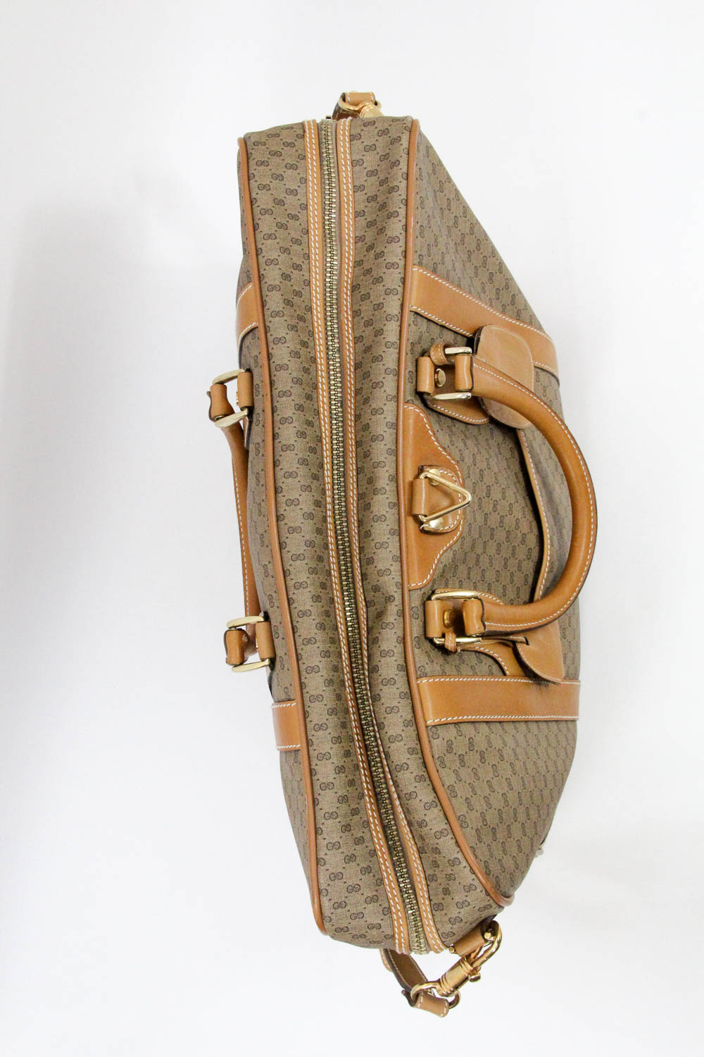 Vintage Gucci Signature Weekender Garment Bag