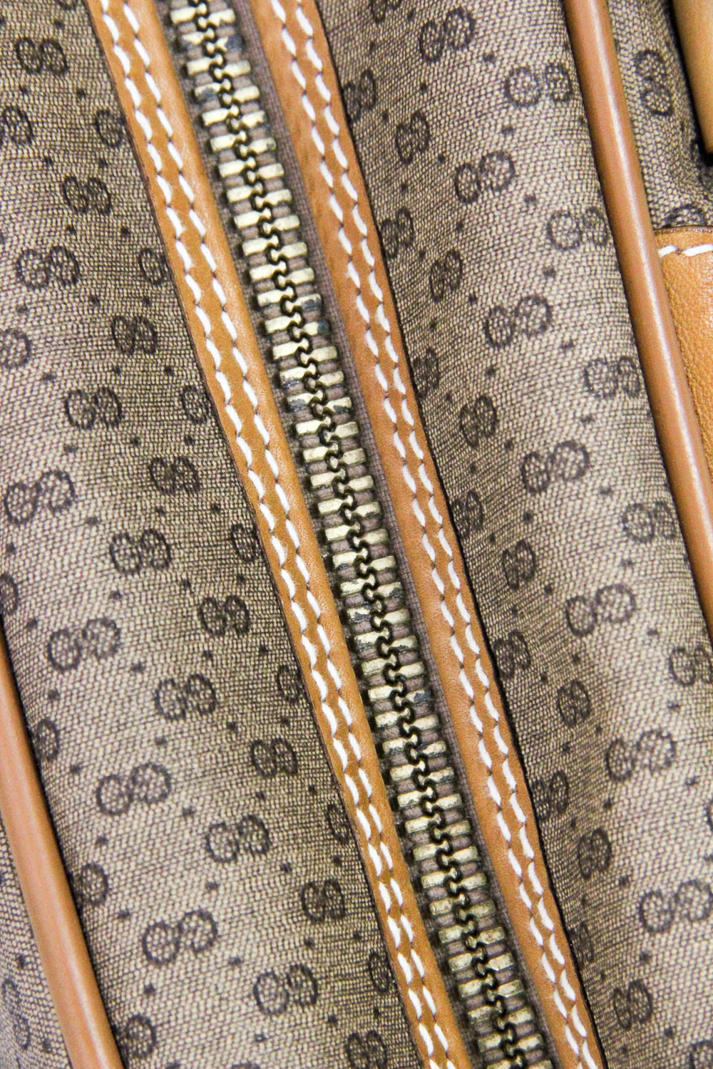 Vintage Gucci Signature Weekender Garment Bag