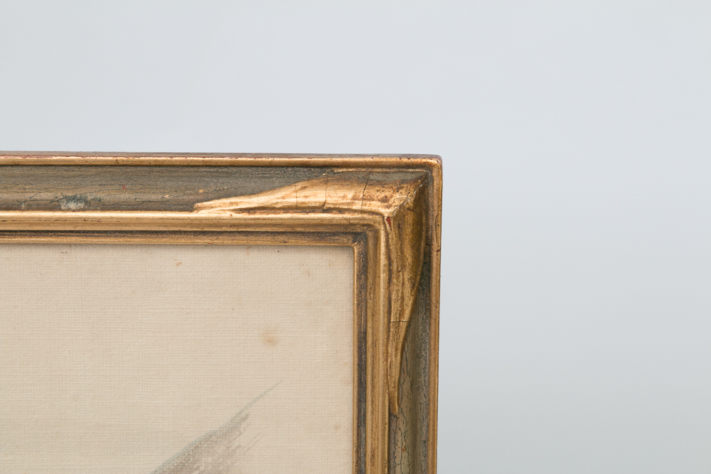 Dorothy Buckley Signed Watercolor "Ann Hathaway's Cottage - Up the Garden Path"