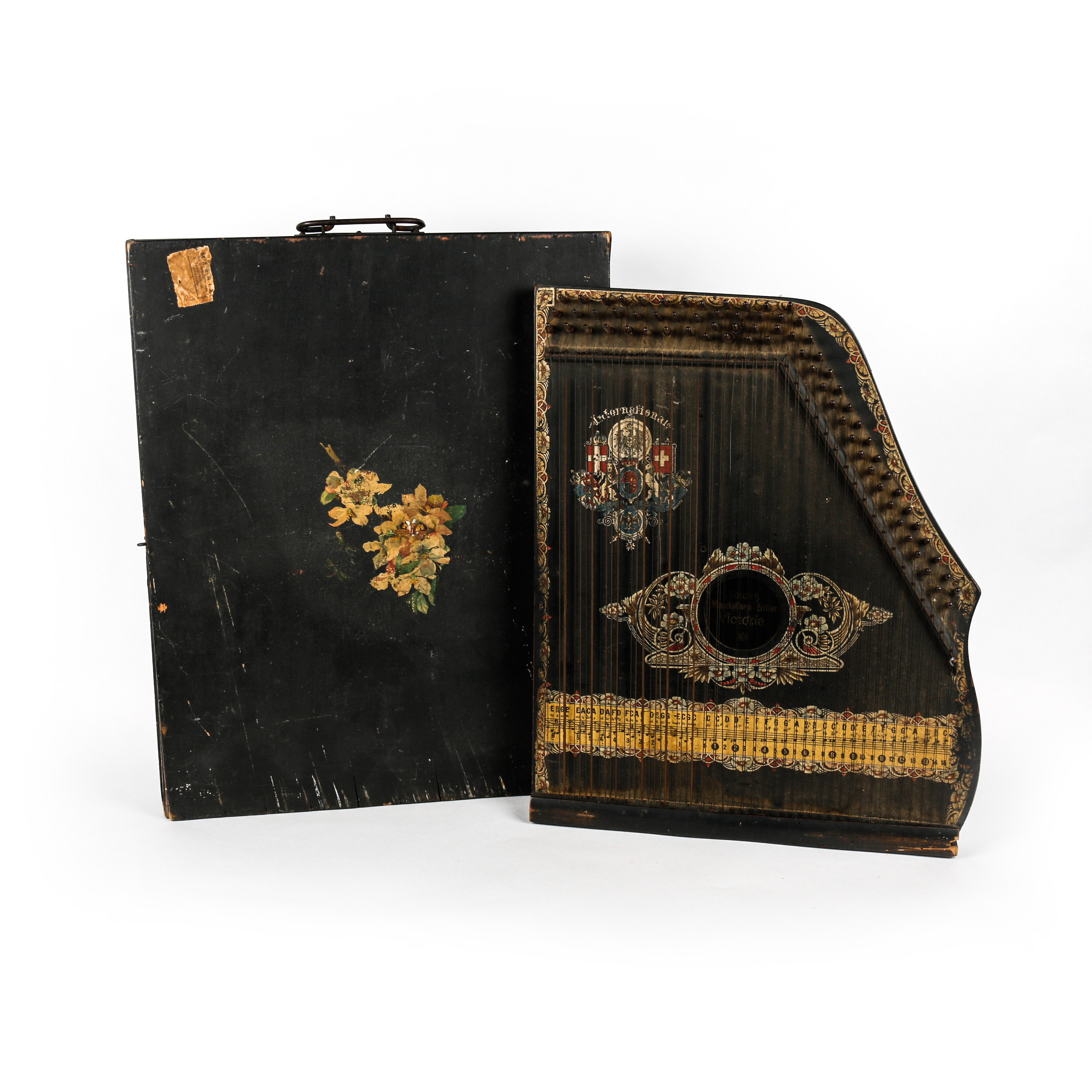 Vintage Concert Mandolin Zither Victoria