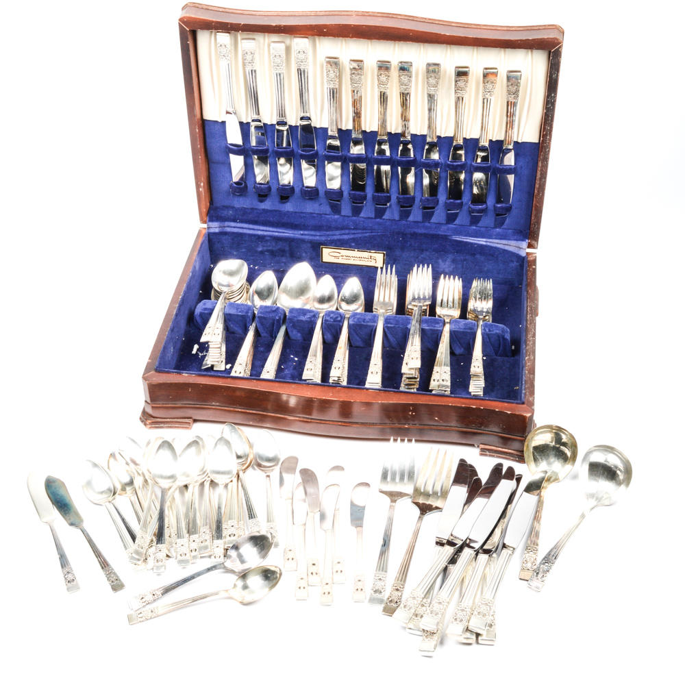 Vintage Community Silver Plate "Coronation" Flatware