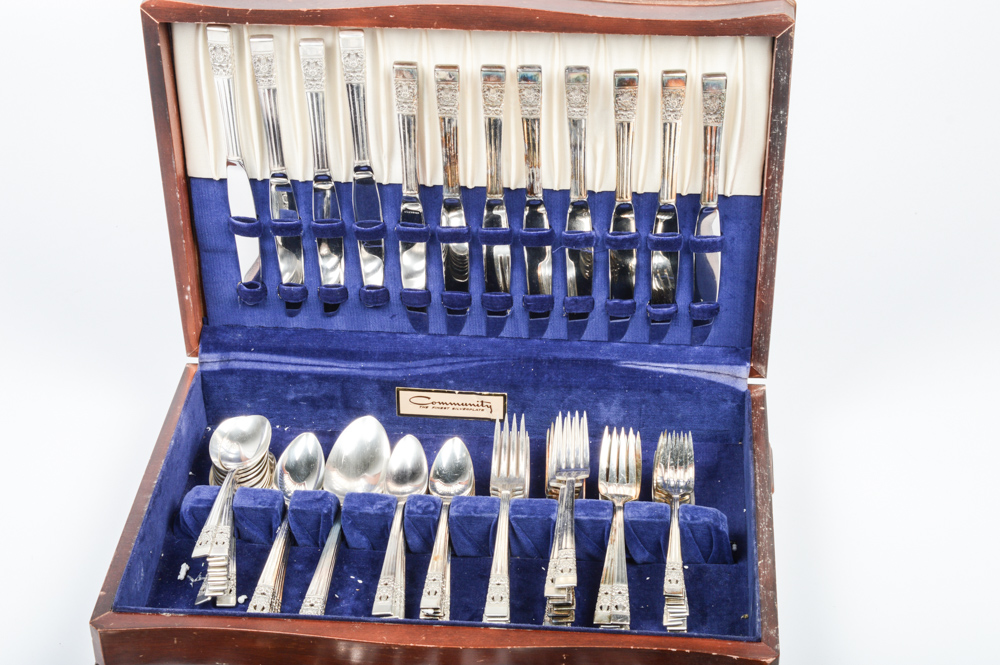 Vintage Community Silver Plate "Coronation" Flatware