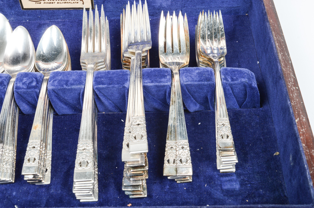 Vintage Community Silver Plate "Coronation" Flatware