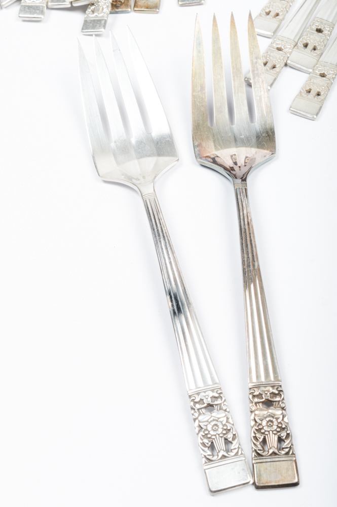 Vintage Community Silver Plate "Coronation" Flatware