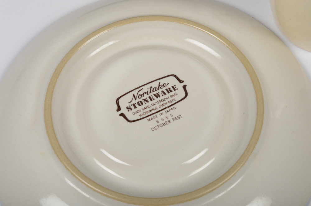 Eclectic Stoneware Assortment Featuring Noritake