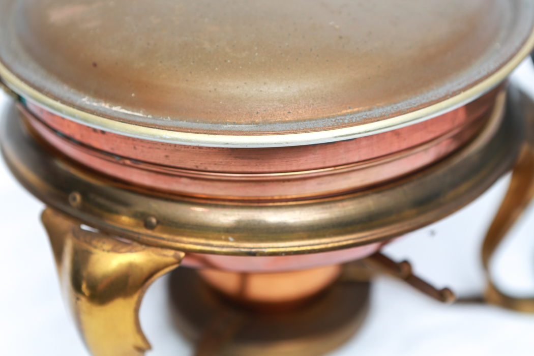 Two Vintage Chafing Dishes