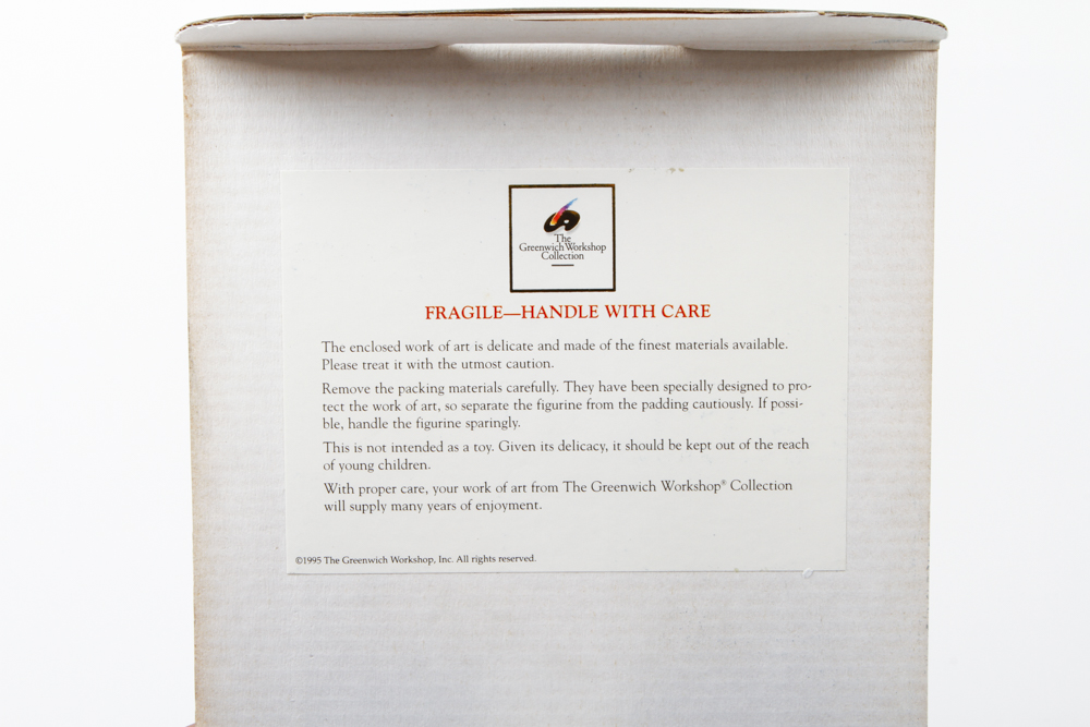 Greenwich Workshop Collection James C Christensen Figurine "Three Blind Mice : Sniffer Figure"