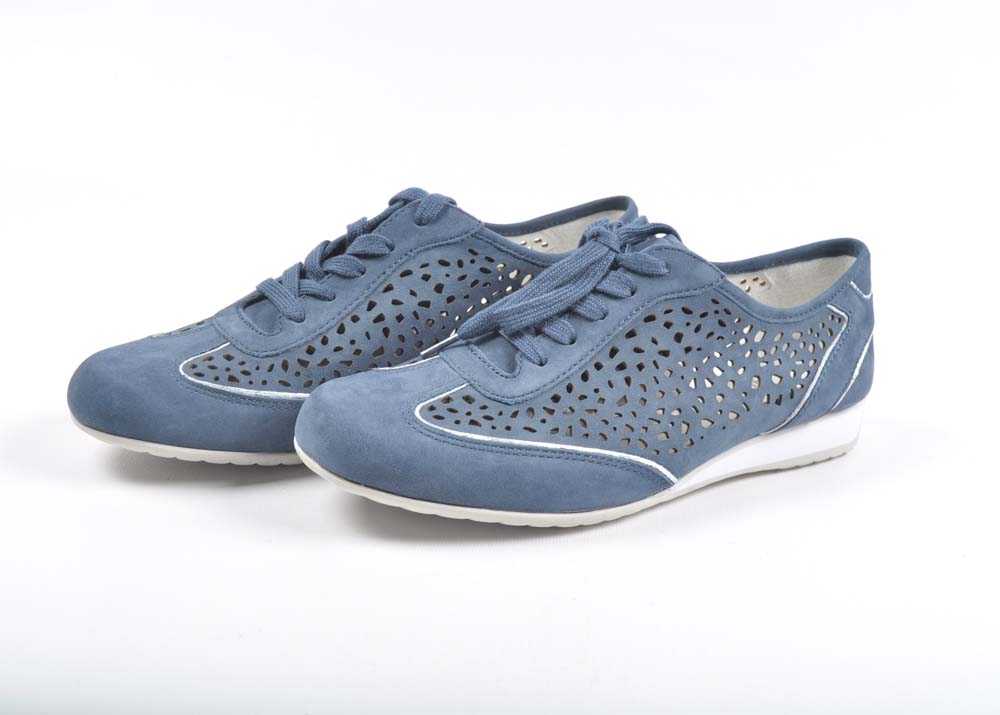 Gabor Nubuck Lace-up Tennis Shoes