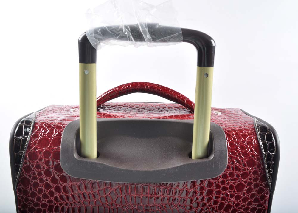 Samantha Brown Rolling Suitcase with Tote and Accessory Bags