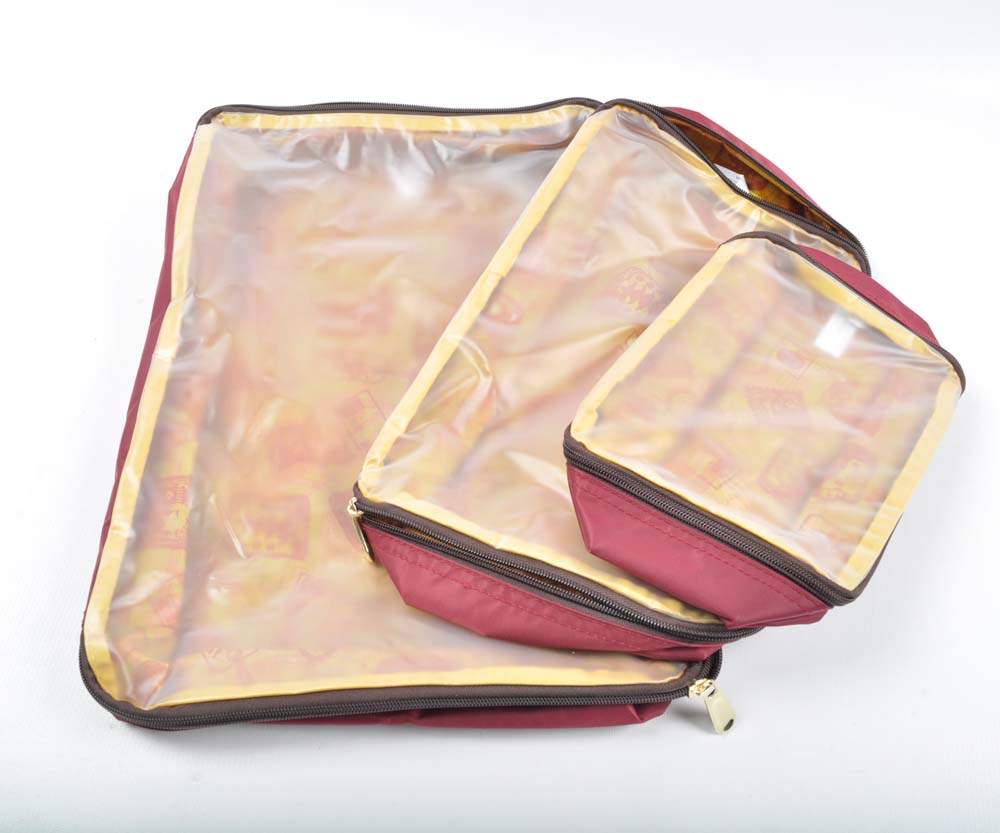 Samantha Brown Rolling Suitcase with Tote and Accessory Bags