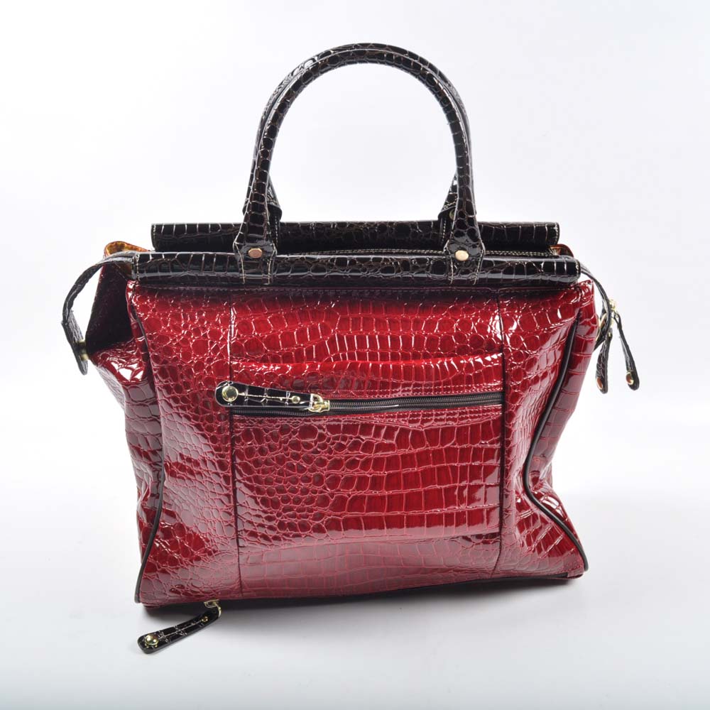 Samantha Brown Rolling Suitcase with Tote and Accessory Bags