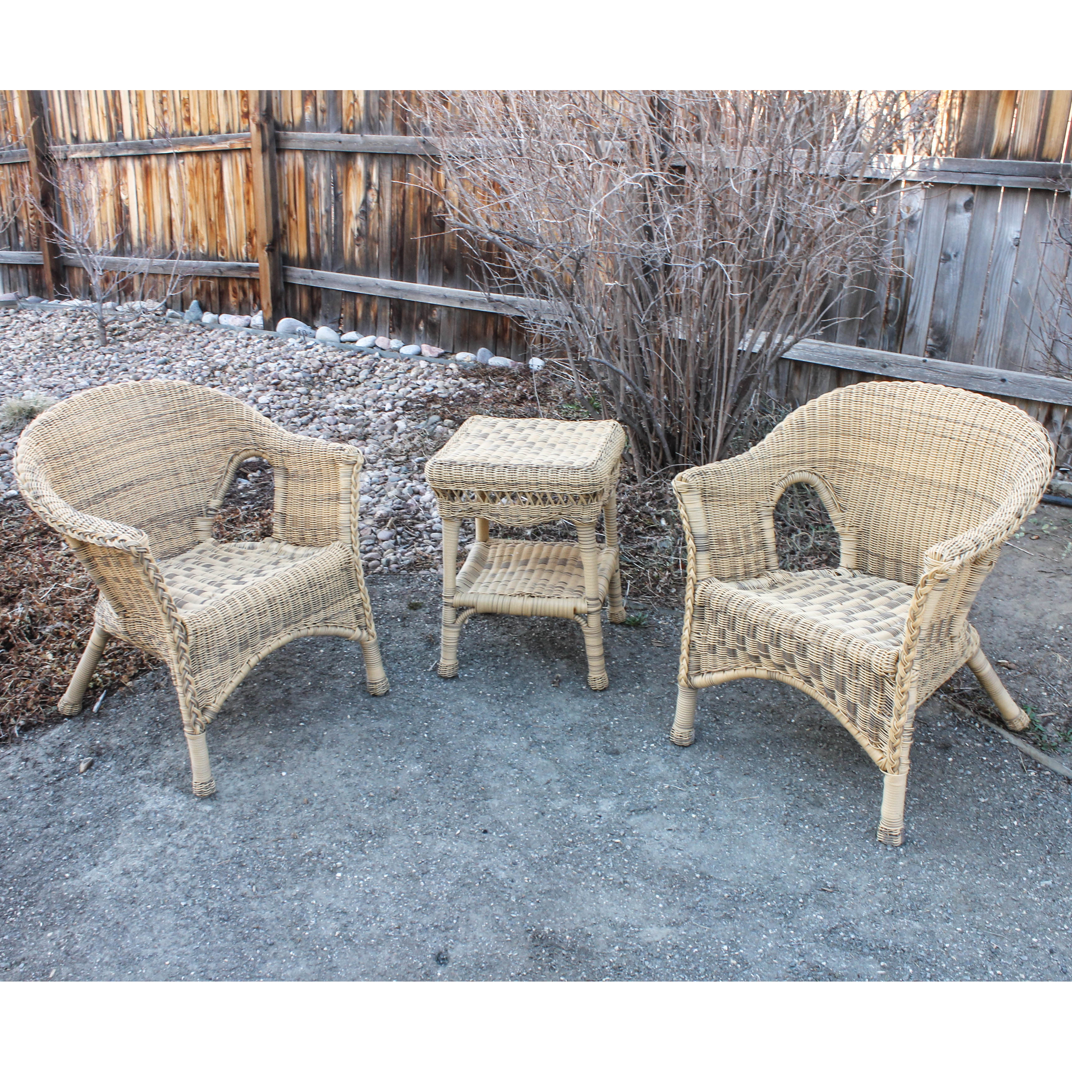 Woven Wicker Patio Furniture