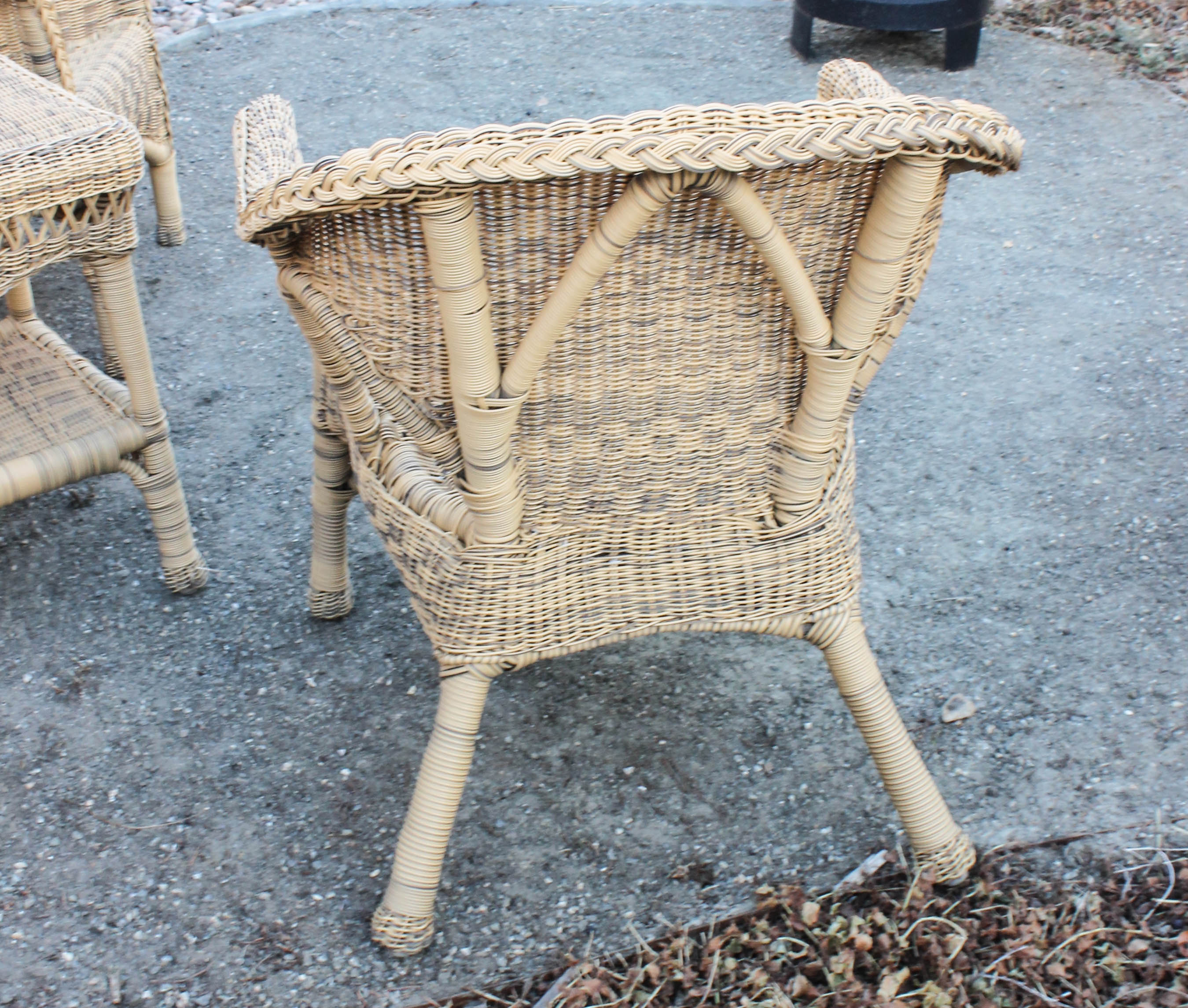 Woven Wicker Patio Furniture