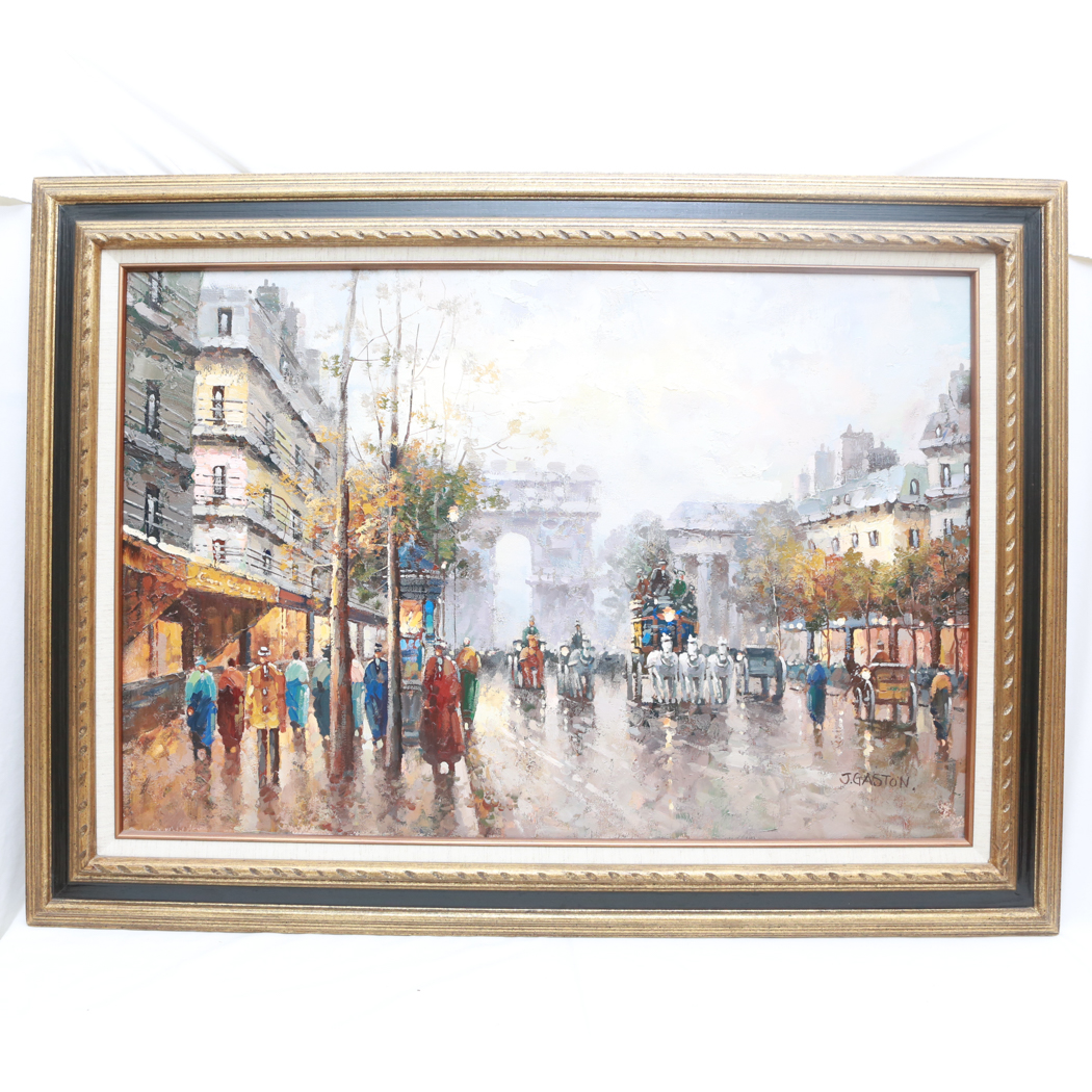 Johnny Gaston Oil Painting on Canvas