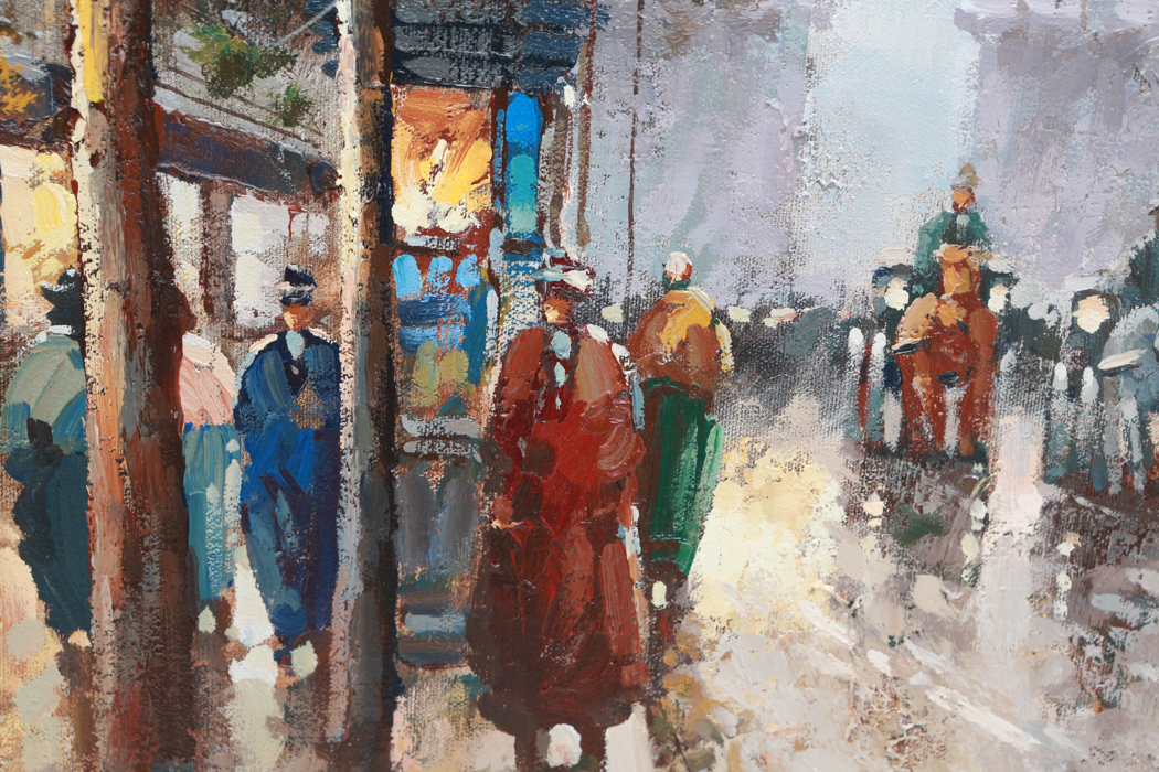 Johnny Gaston Oil Painting on Canvas