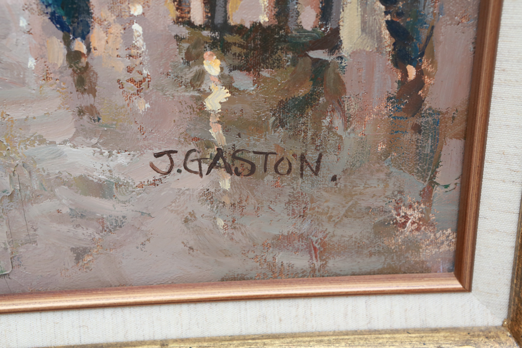 Johnny Gaston Oil Painting on Canvas