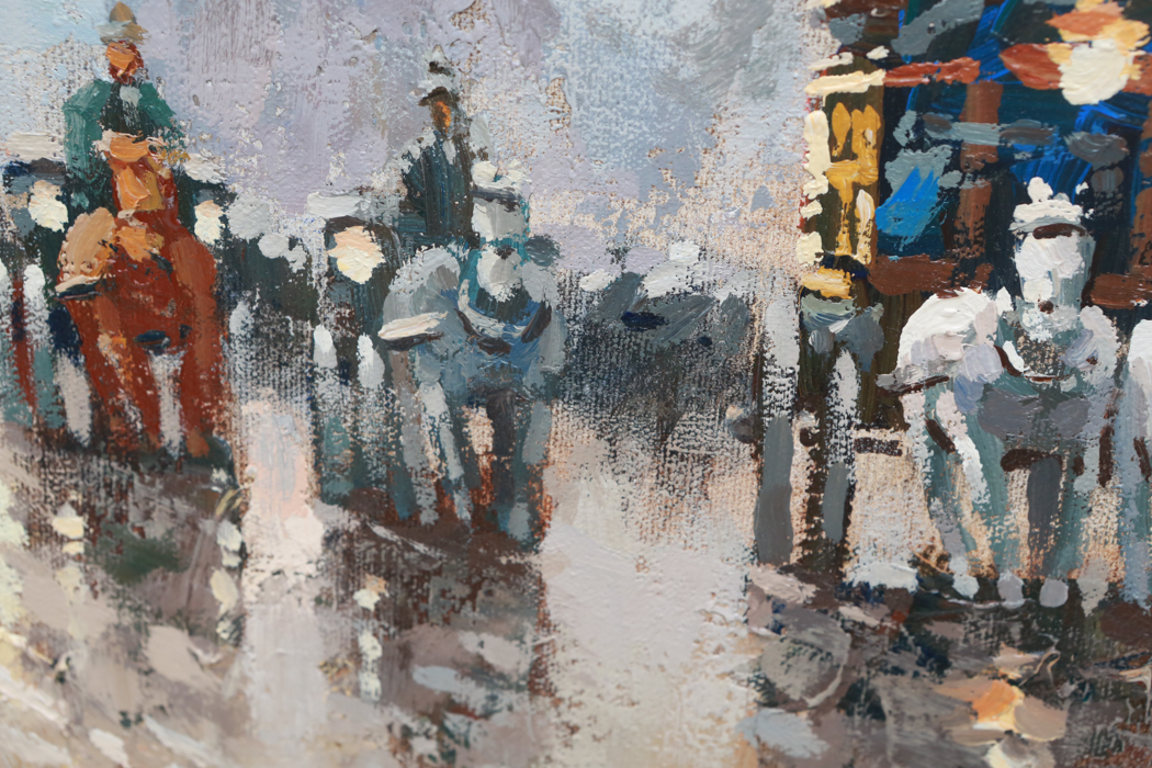 Johnny Gaston Oil Painting on Canvas