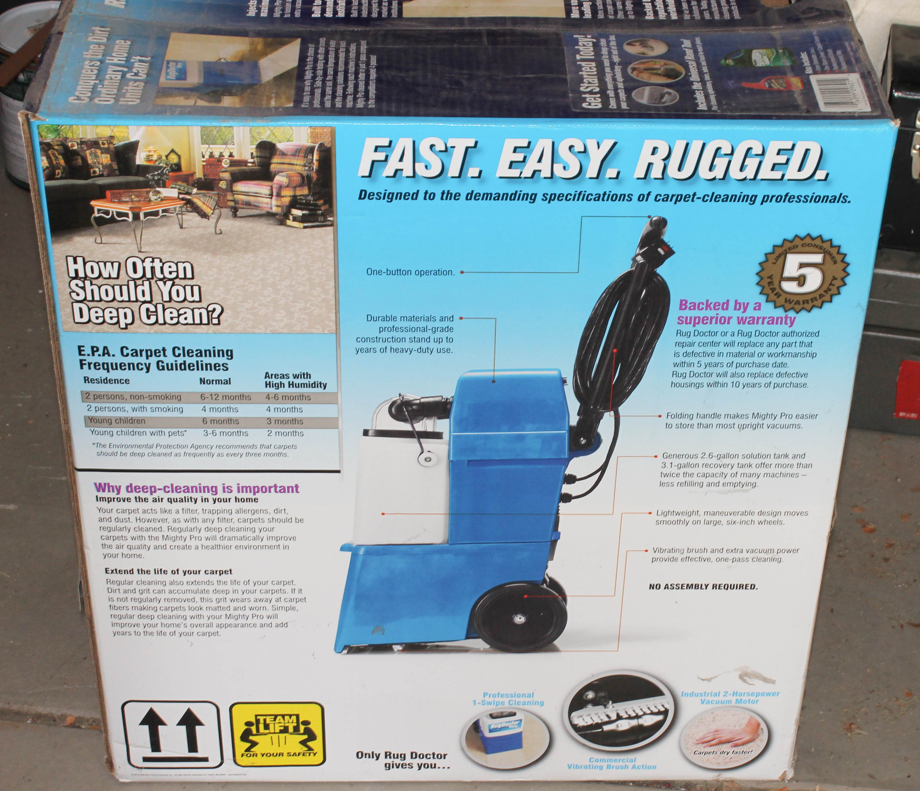 Rug Doctor Carpet Cleaner