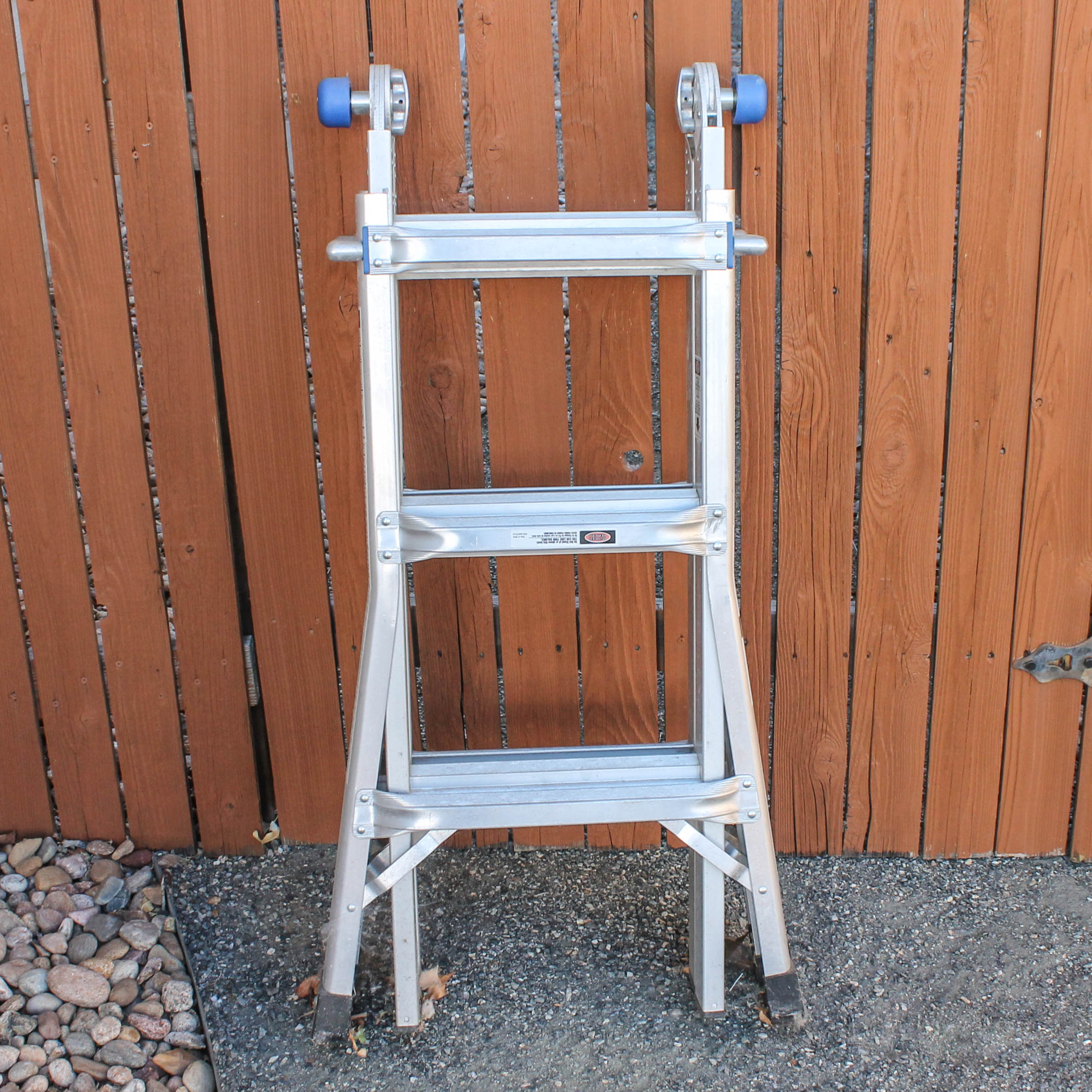 Werner Multi-Size Adjustable Aluminum Ladder