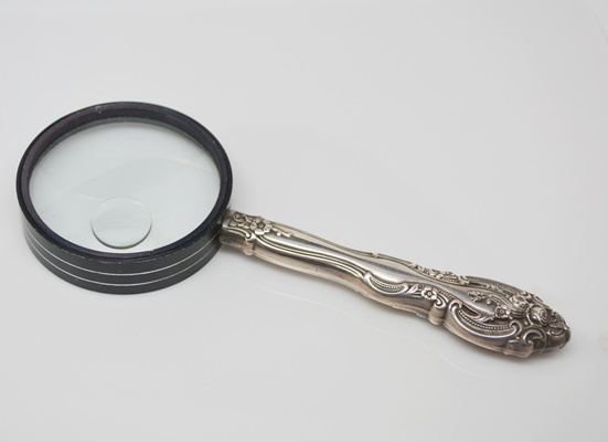 Gorham "La Scala" Sterling Handle Magnifying Glass