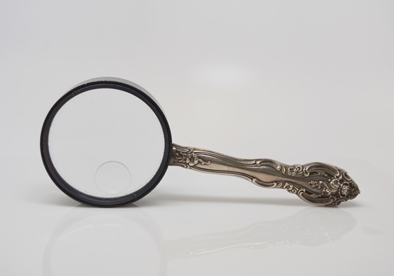 Gorham "La Scala" Sterling Handle Magnifying Glass