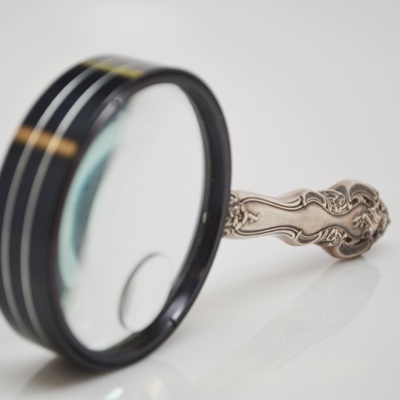 Gorham "La Scala" Sterling Handle Magnifying Glass