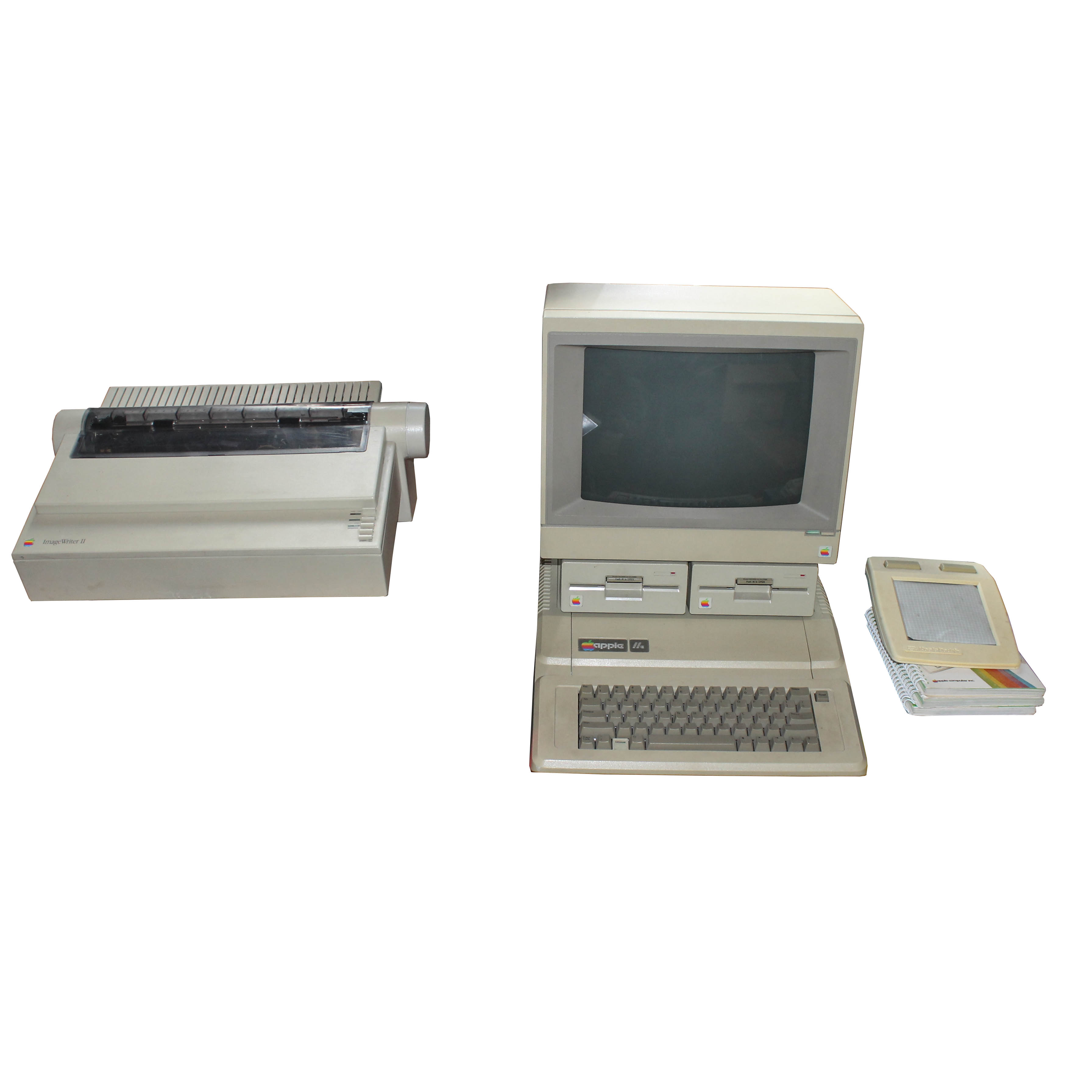 Vintage Apple II Computer