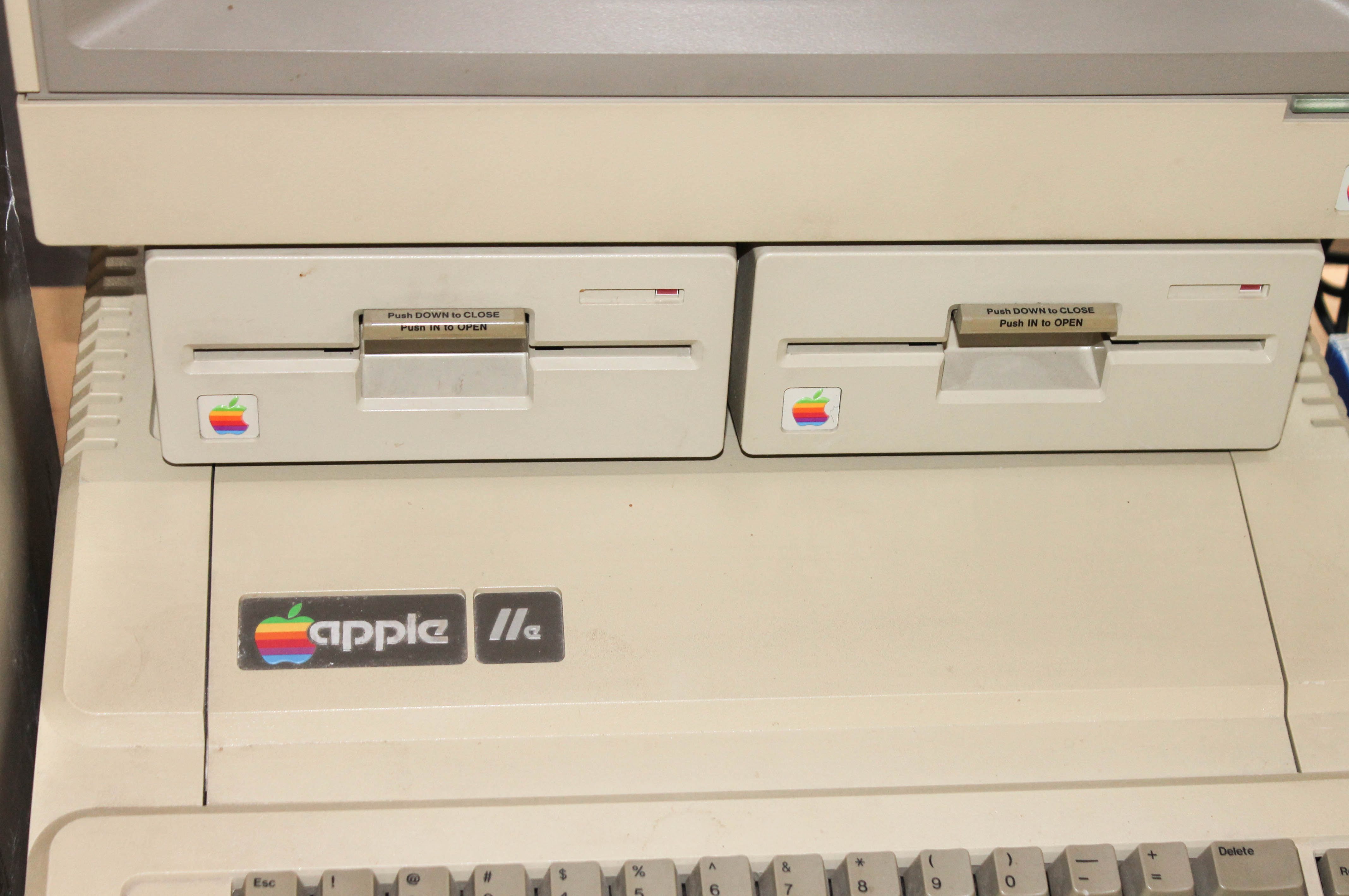 Vintage Apple II Computer