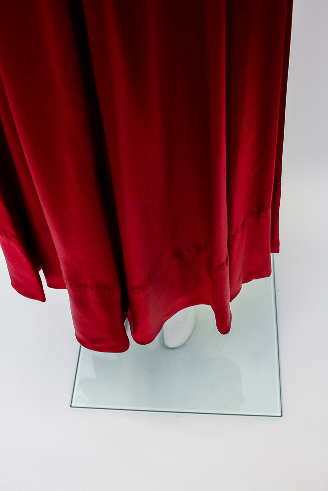 1970s Group of Glossy Maxi Evening Dresses