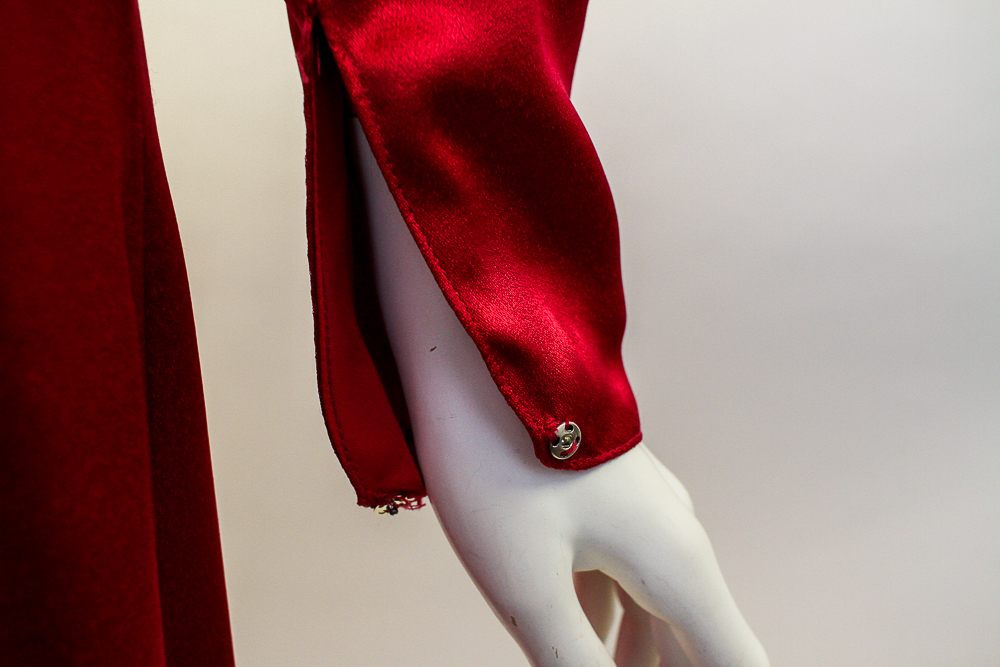 1970s Group of Glossy Maxi Evening Dresses